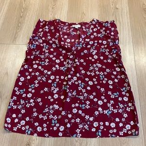 Loft Floral Blouse